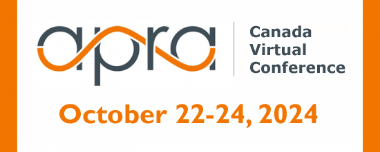 Apra Canada Virtual Conference October 22-24 2024